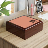 Woman Veteran Strong Insignia Jewelry Box retirement gifts for military women