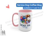 Introducing our Service Dog Coffee Mug – the ultimate blend of charm, humor, and heartfelt tribute for the courageous military women and female army veterans in your life. Features an exclusive design by decorated combat fighter pilot Nancy Dakin. 