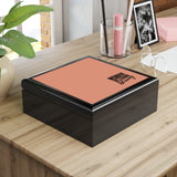 Woman Veteran Strong Insignia Jewelry Box retirement gifts for military women