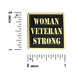 Show your strength and pride with our Magnetic Clasp Sweater Pin – a custom-designed masterpiece celebrating the resilience of Woman Veterans. This bold accessory not only adds a touch of military flair to your attire but also serves as a powerful statement of strength and honor. A perfect retirement gift for the brave military women in your life, this pin is a unique way to show appreciation.
